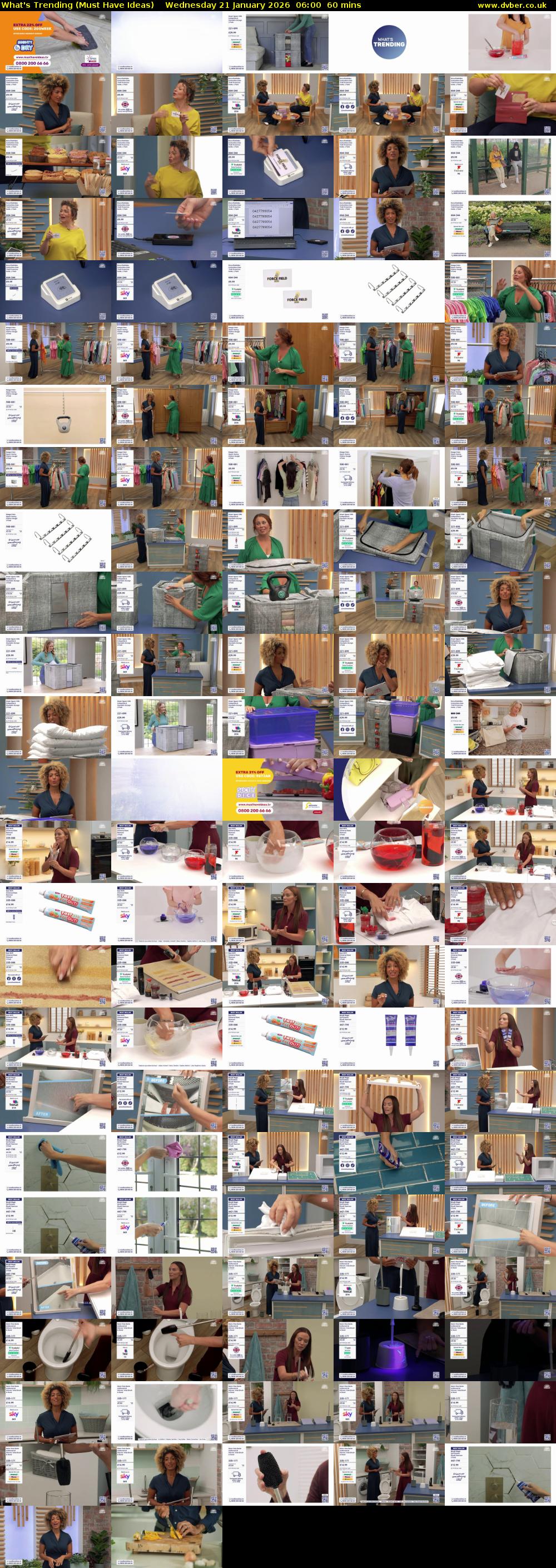 What's Trending (Must Have Ideas) Wednesday 21 January 2026 06:00 - 07:00