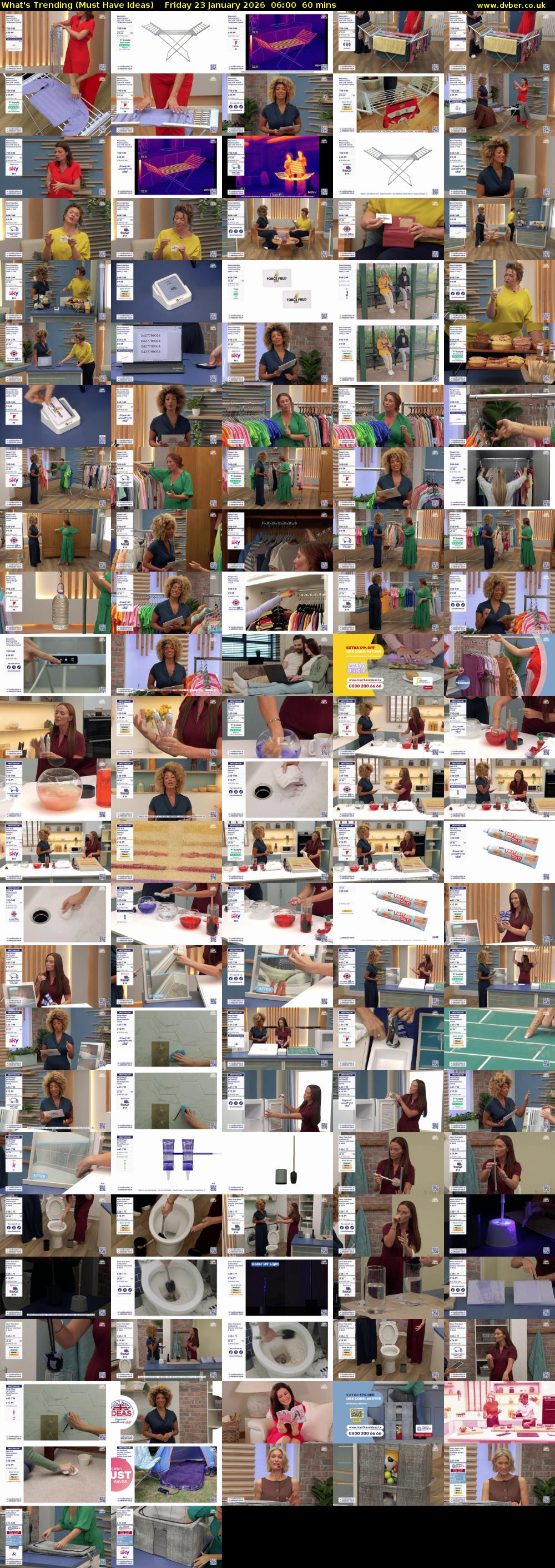 What's Trending (Must Have Ideas) Friday 23 January 2026 06:00 - 07:00