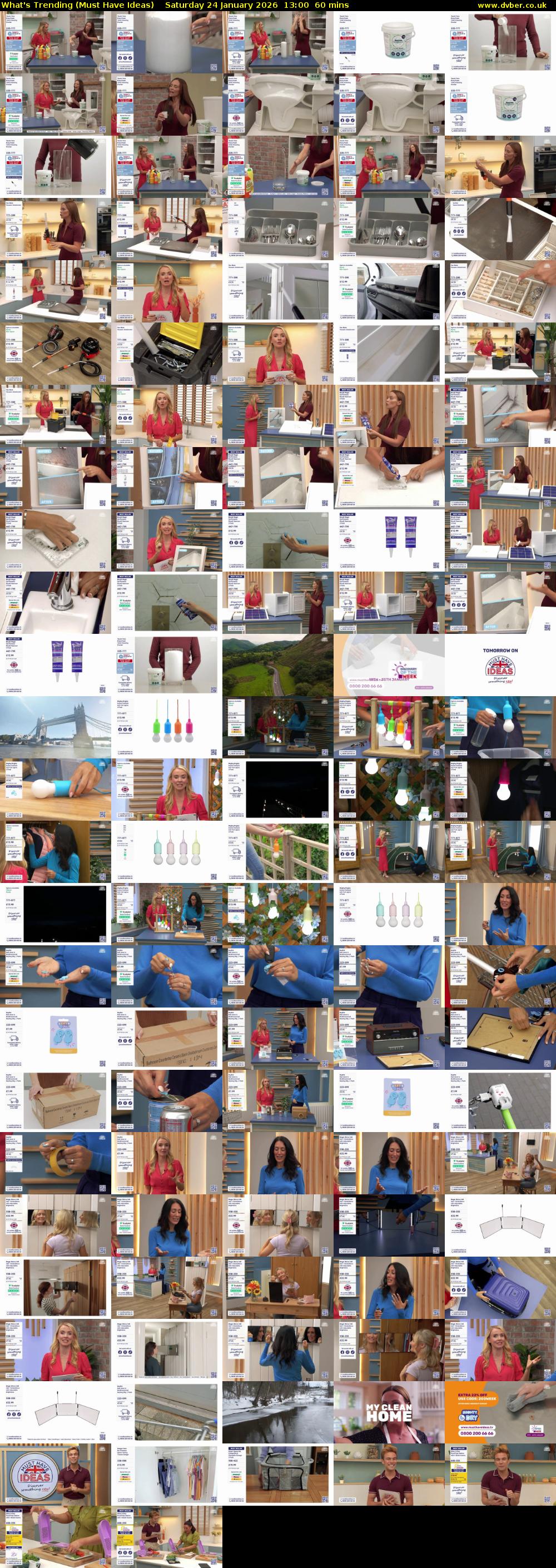 What's Trending (Must Have Ideas) Saturday 24 January 2026 13:00 - 14:00