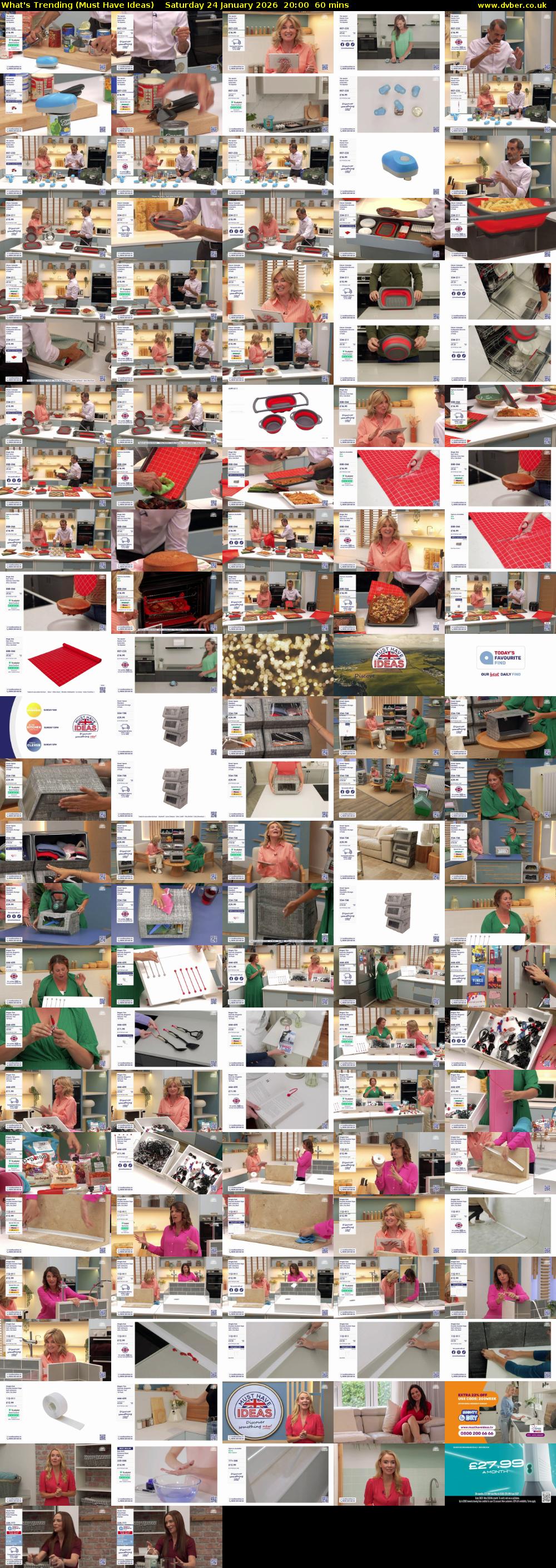 What's Trending (Must Have Ideas) Saturday 24 January 2026 20:00 - 21:00