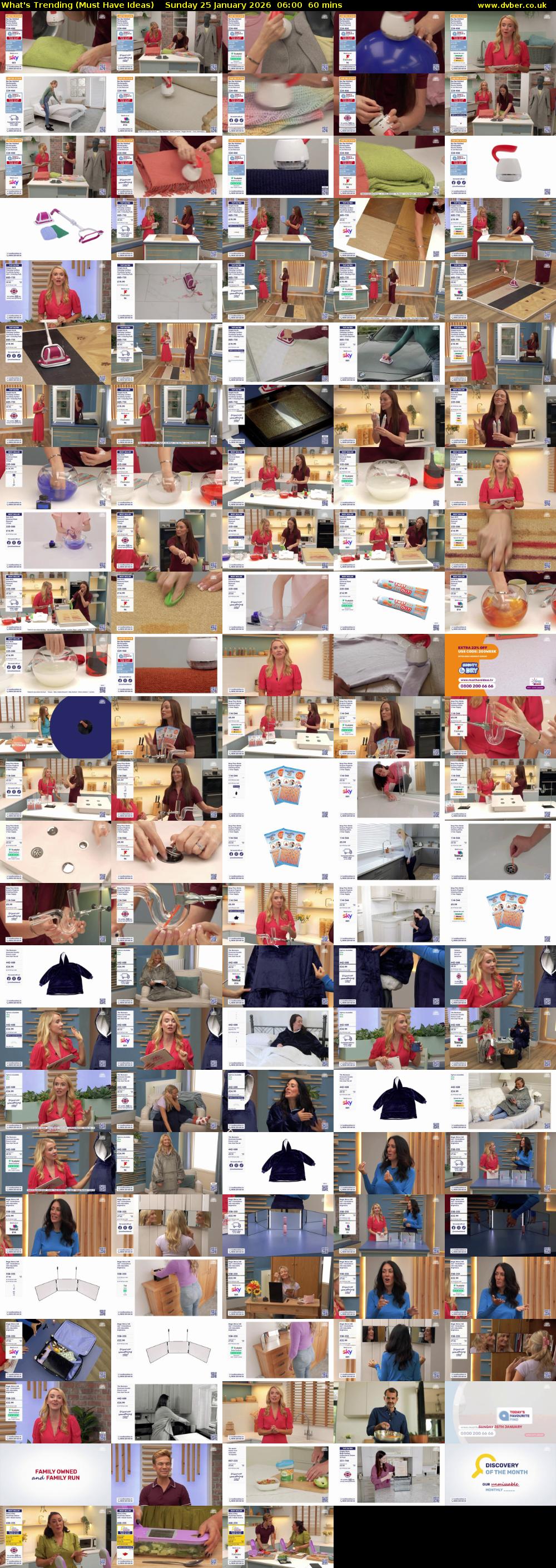 What's Trending (Must Have Ideas) Sunday 25 January 2026 06:00 - 07:00