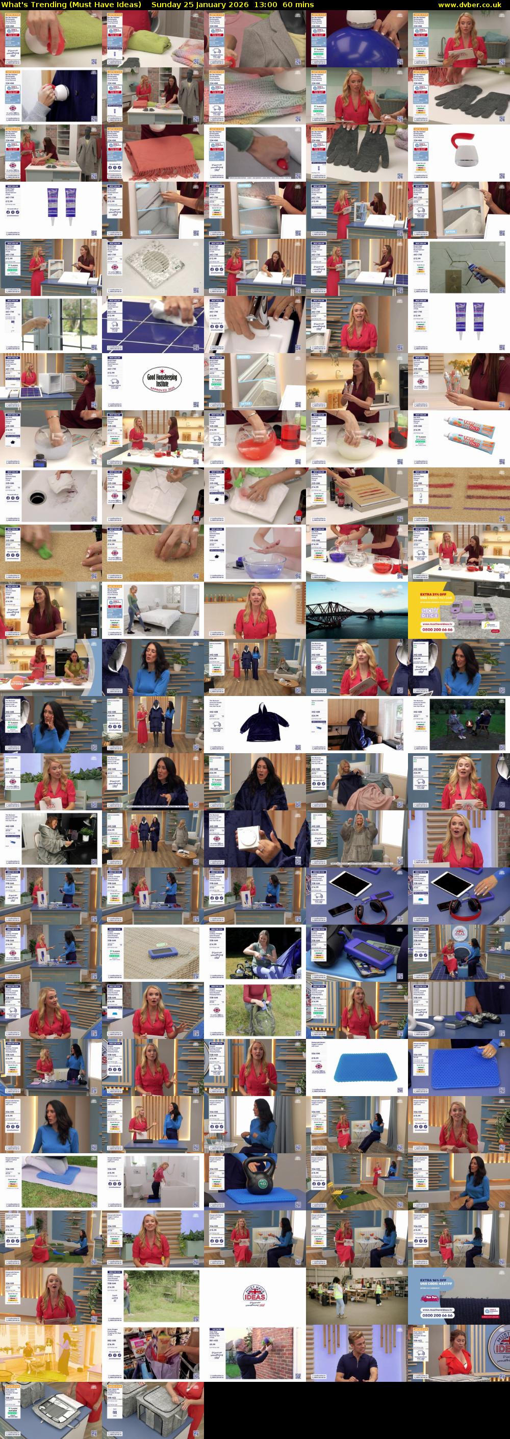 What's Trending (Must Have Ideas) Sunday 25 January 2026 13:00 - 14:00