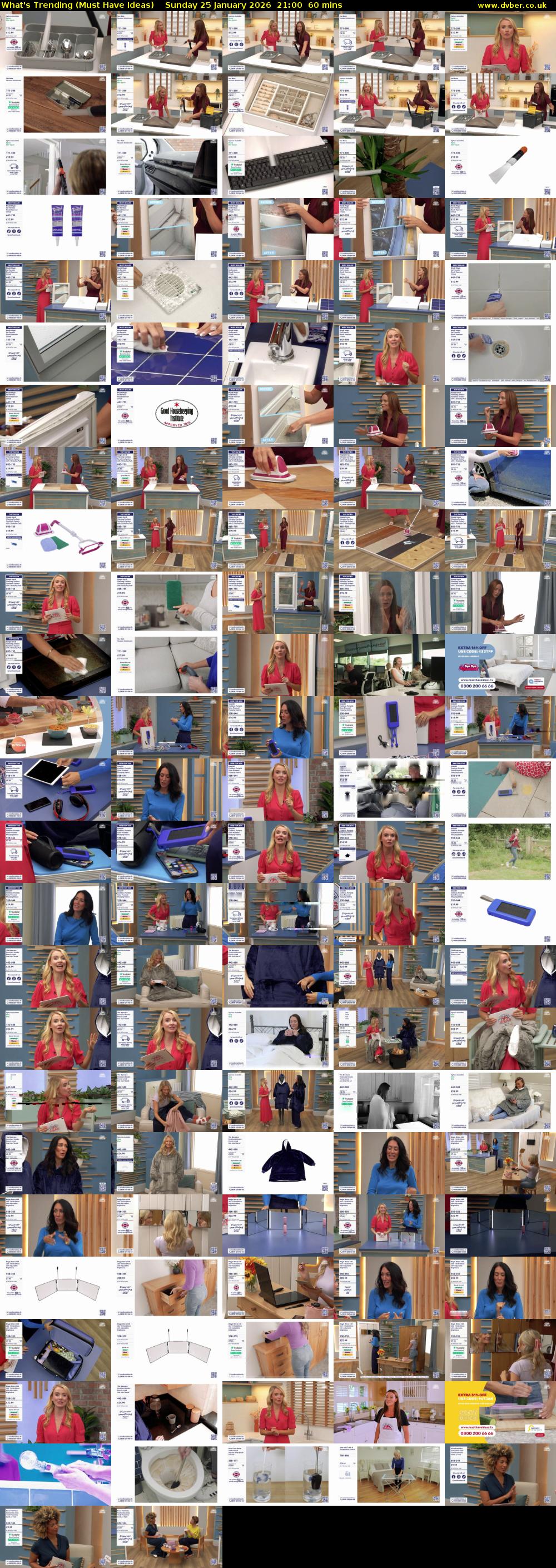 What's Trending (Must Have Ideas) Sunday 25 January 2026 21:00 - 22:00