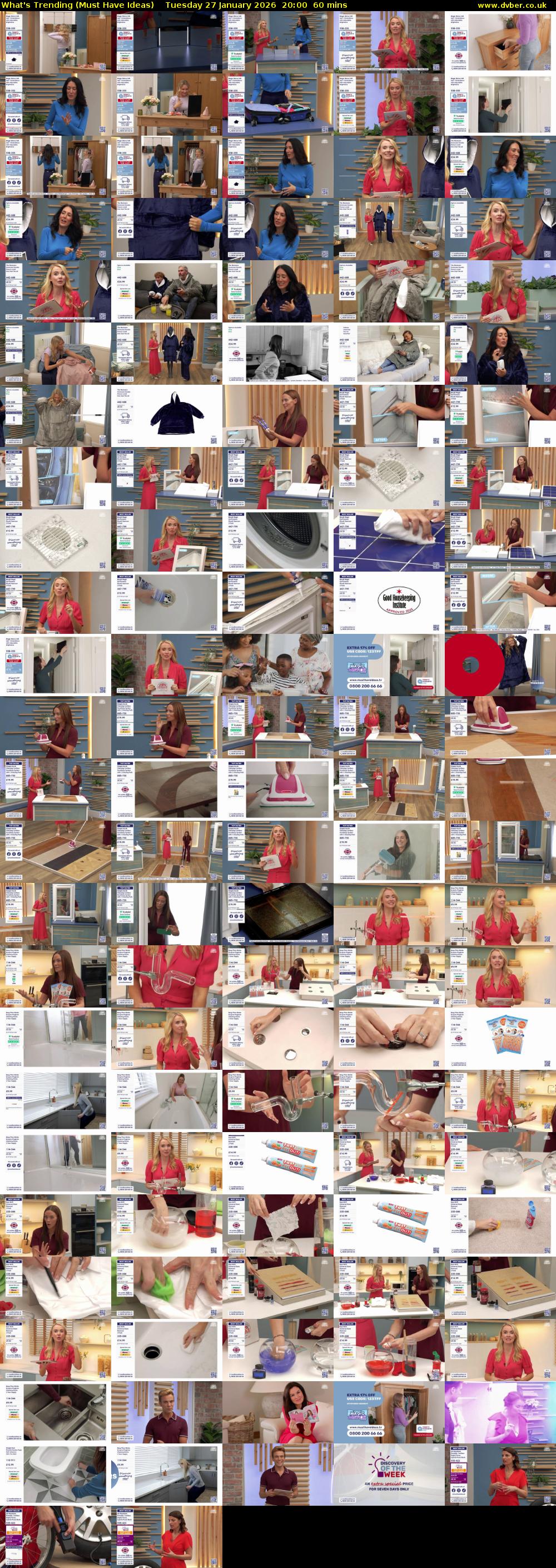 What's Trending (Must Have Ideas) Tuesday 27 January 2026 20:00 - 21:00