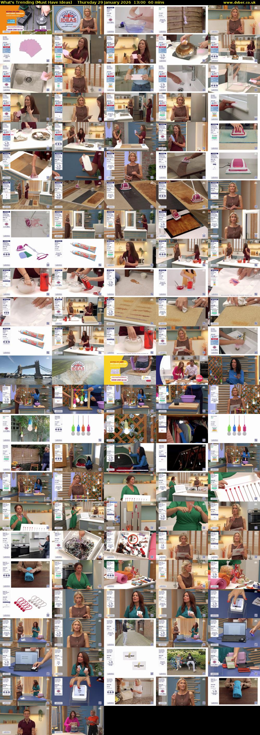 What's Trending (Must Have Ideas) Thursday 29 January 2026 13:00 - 14:00