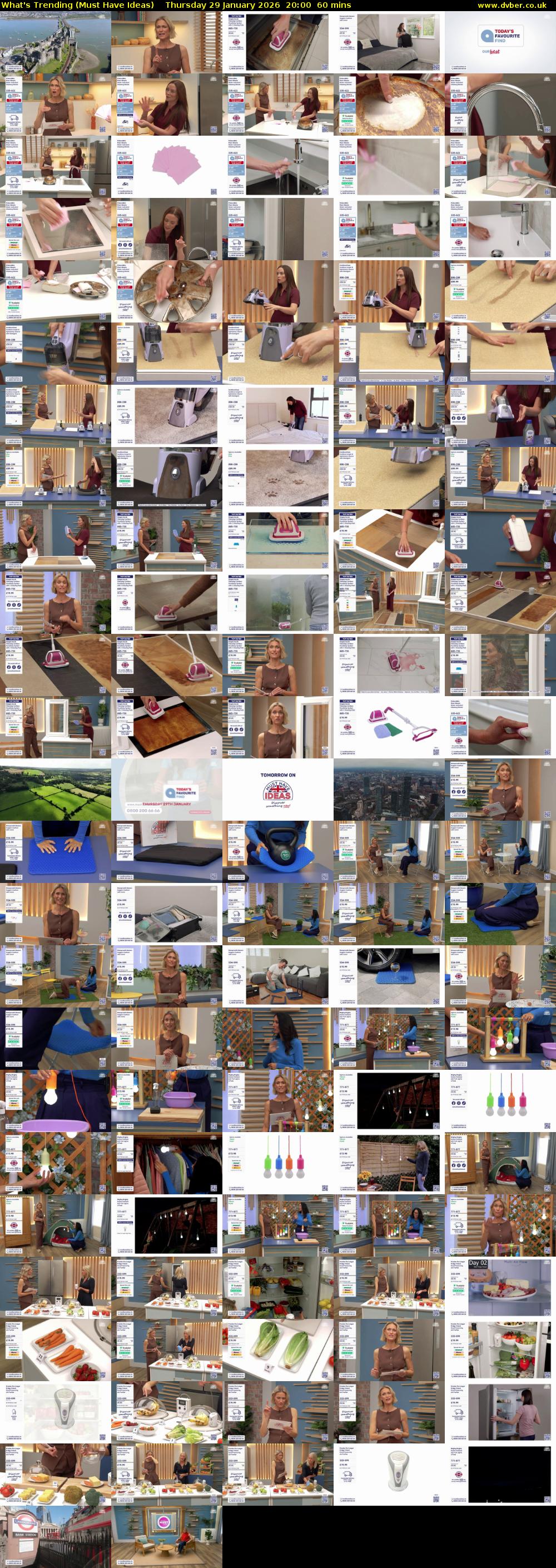 What's Trending (Must Have Ideas) Thursday 29 January 2026 20:00 - 21:00