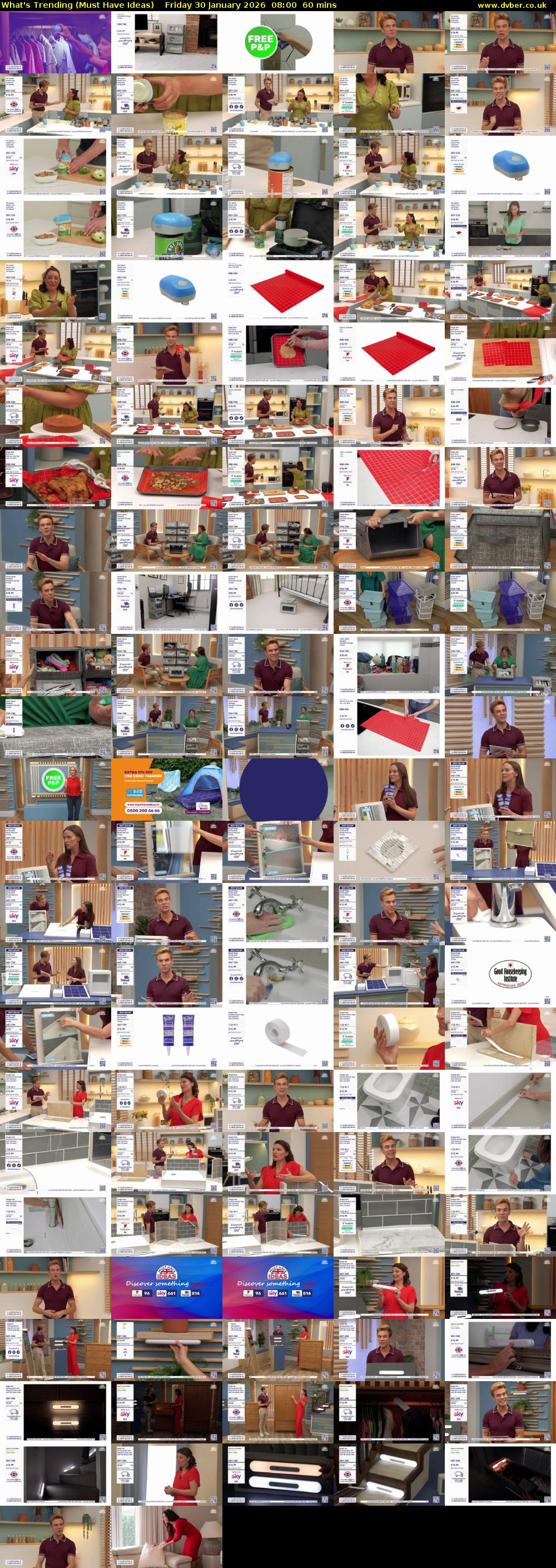 What's Trending (Must Have Ideas) Friday 30 January 2026 08:00 - 09:00