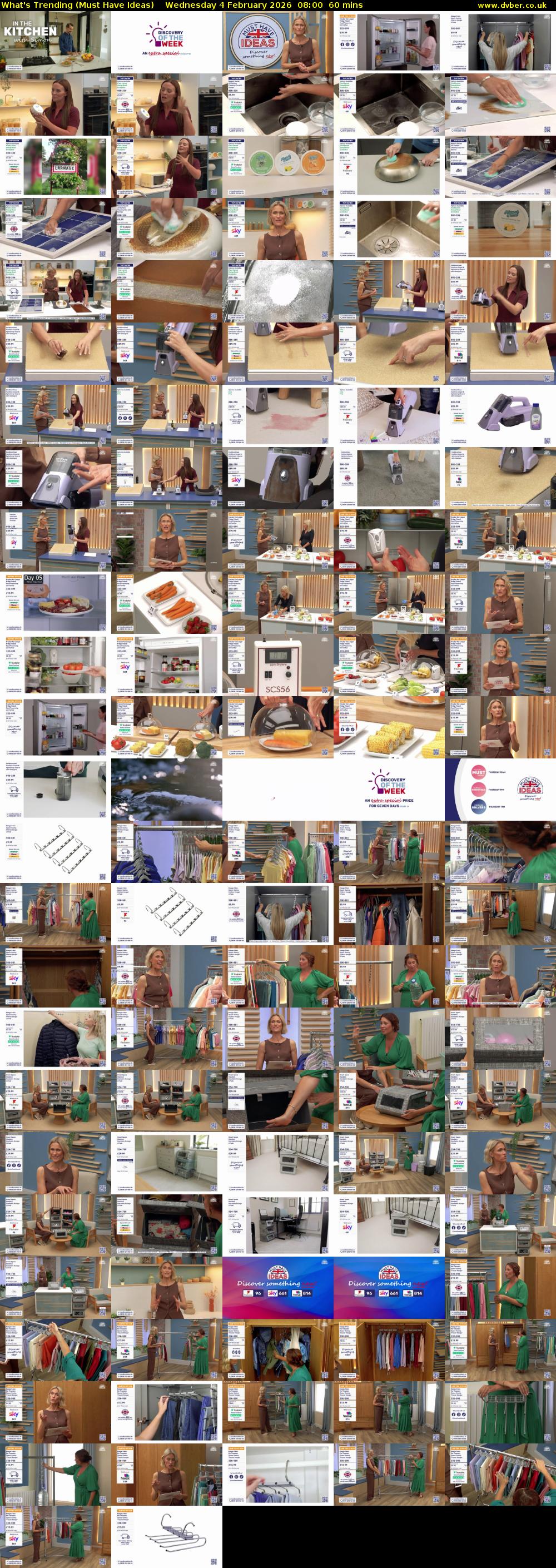 What's Trending (Must Have Ideas) Wednesday 4 February 2026 08:00 - 09:00