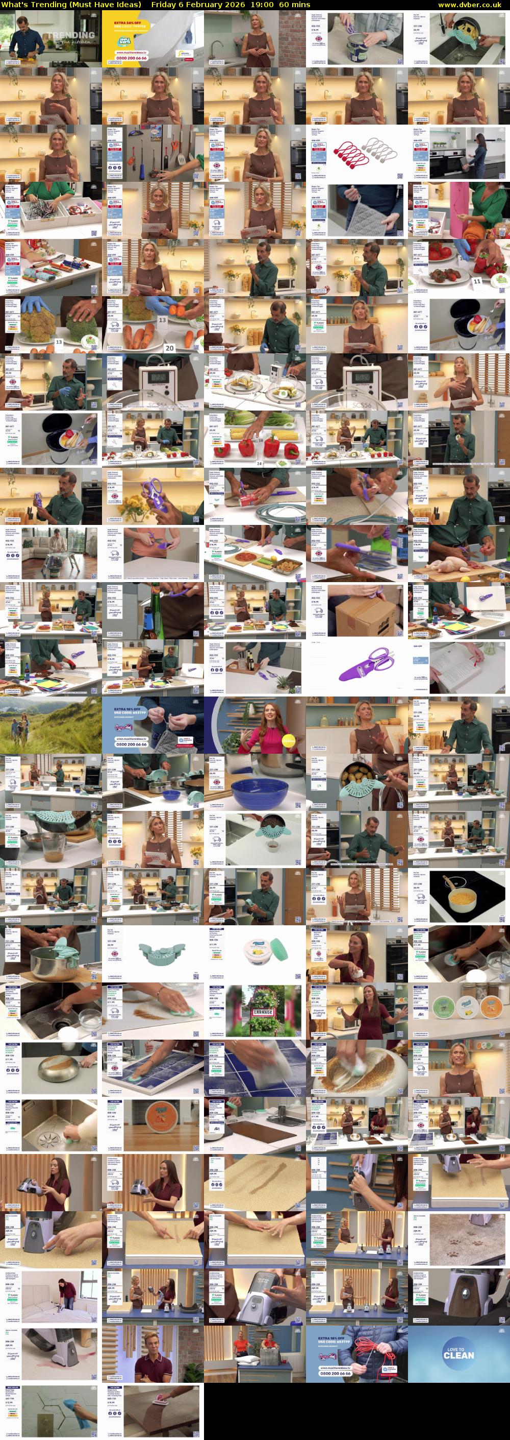 What's Trending (Must Have Ideas) Friday 6 February 2026 19:00 - 20:00