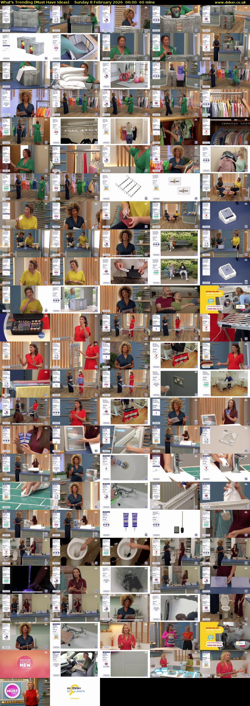 What's Trending (Must Have Ideas) Sunday 8 February 2026 06:00 - 07:00