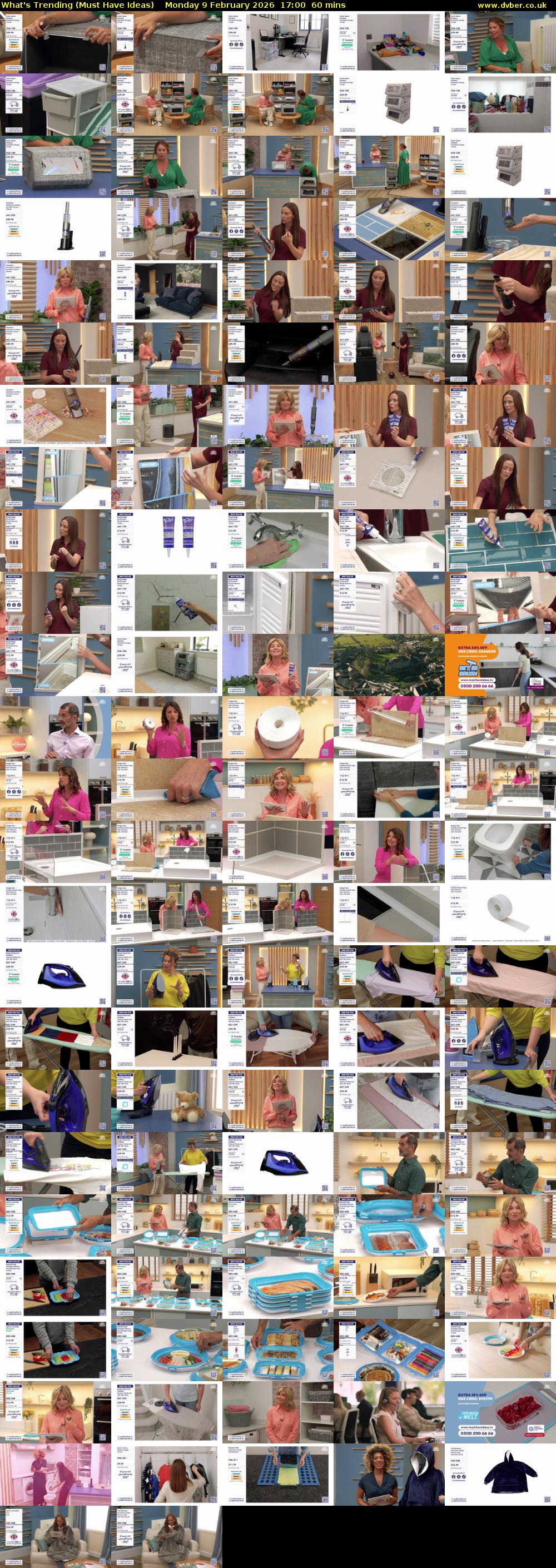 What's Trending (Must Have Ideas) Monday 9 February 2026 17:00 - 18:00