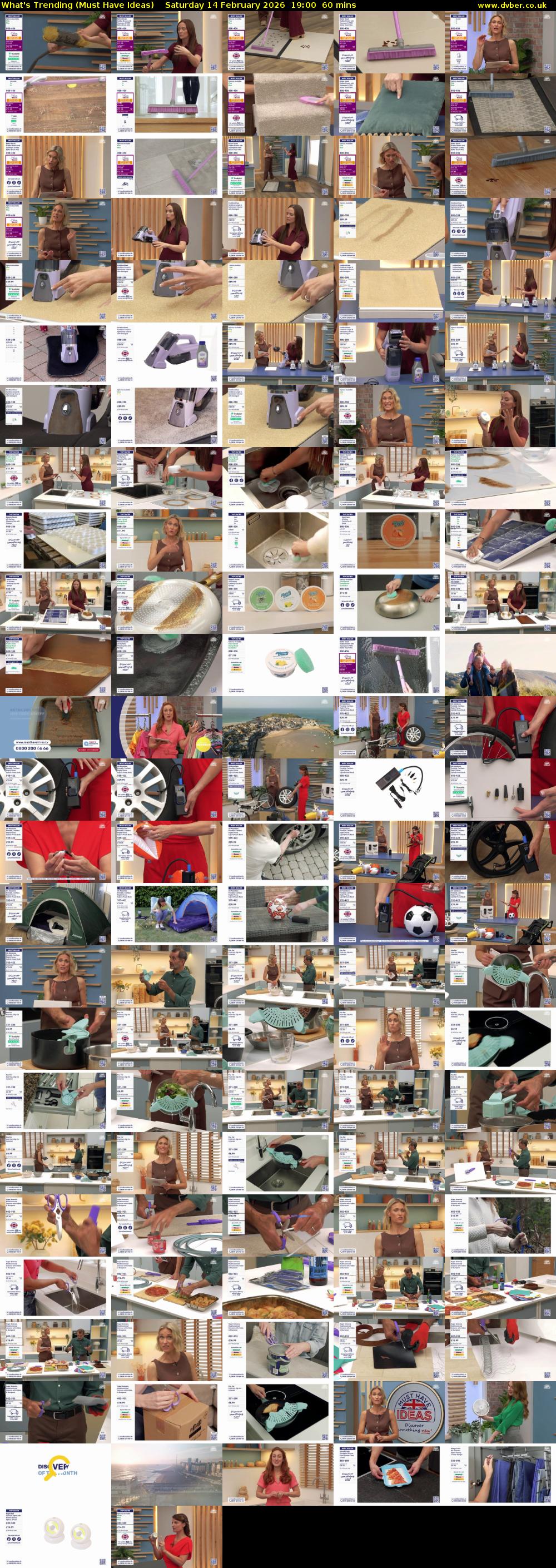 What's Trending (Must Have Ideas) Saturday 14 February 2026 19:00 - 20:00