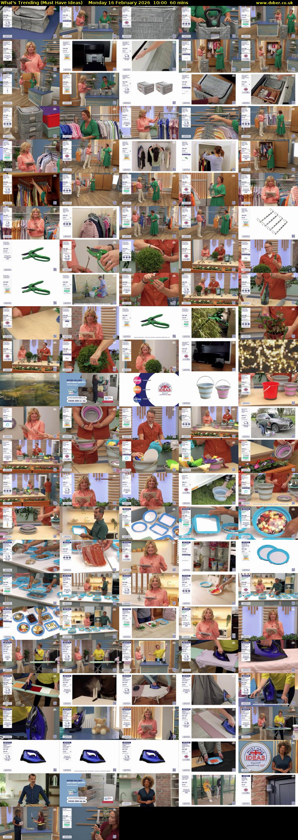 What's Trending (Must Have Ideas) Monday 16 February 2026 10:00 - 11:00