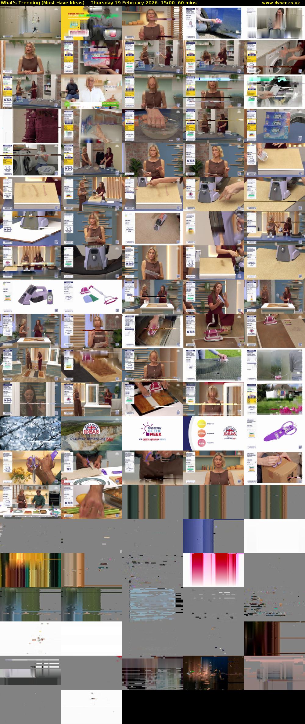 What's Trending (Must Have Ideas) Thursday 19 February 2026 15:00 - 16:00