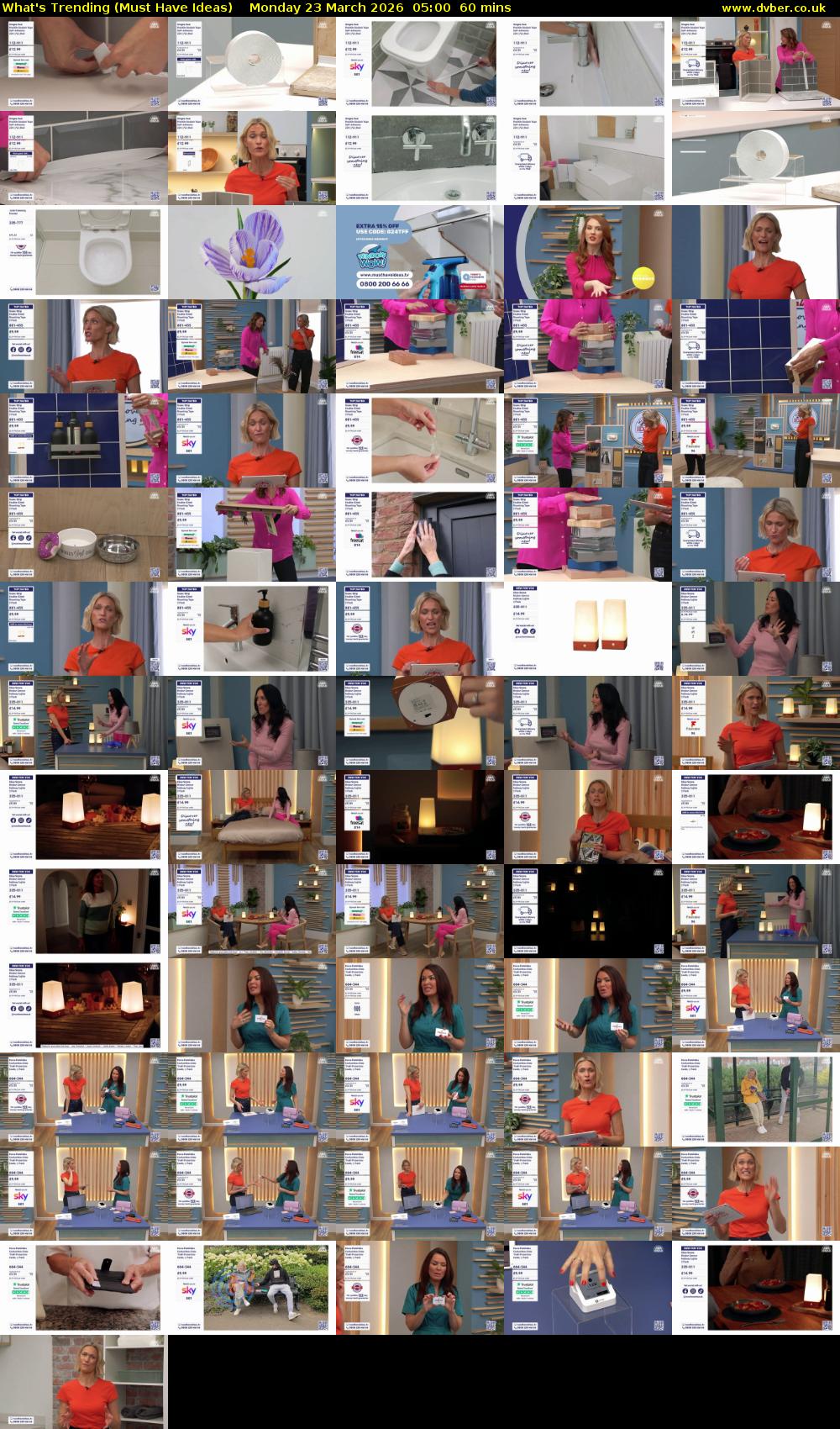 What's Trending (Must Have Ideas) Monday 23 March 2026 05:00 - 06:00