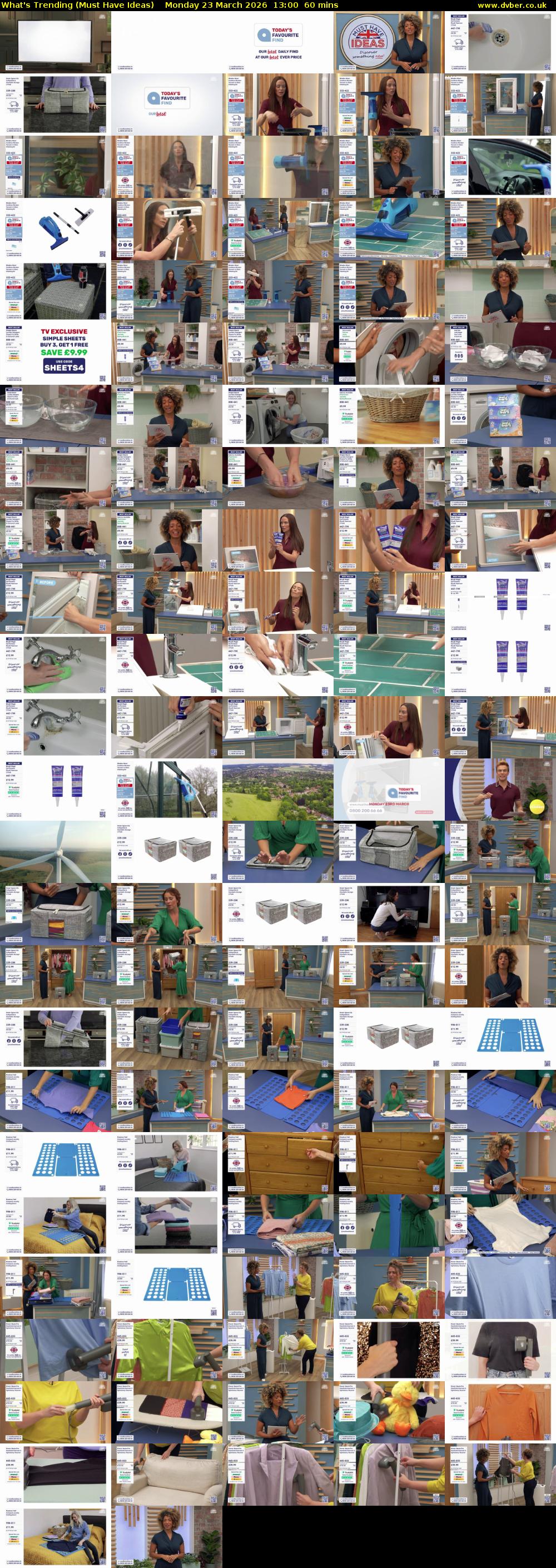 What's Trending (Must Have Ideas) Monday 23 March 2026 13:00 - 14:00