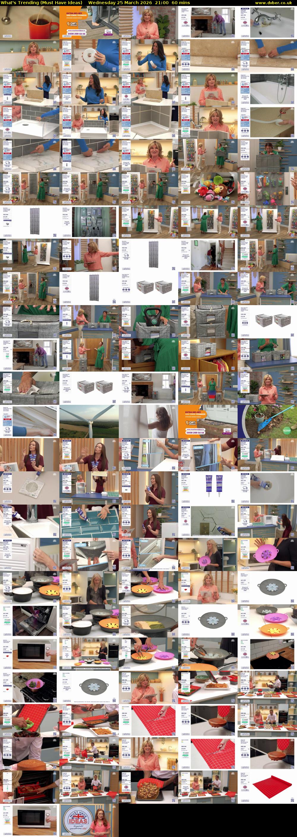 What's Trending (Must Have Ideas) Wednesday 25 March 2026 21:00 - 22:00