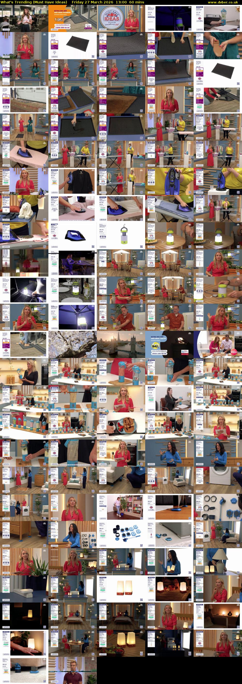 What's Trending (Must Have Ideas) Friday 27 March 2026 13:00 - 14:00