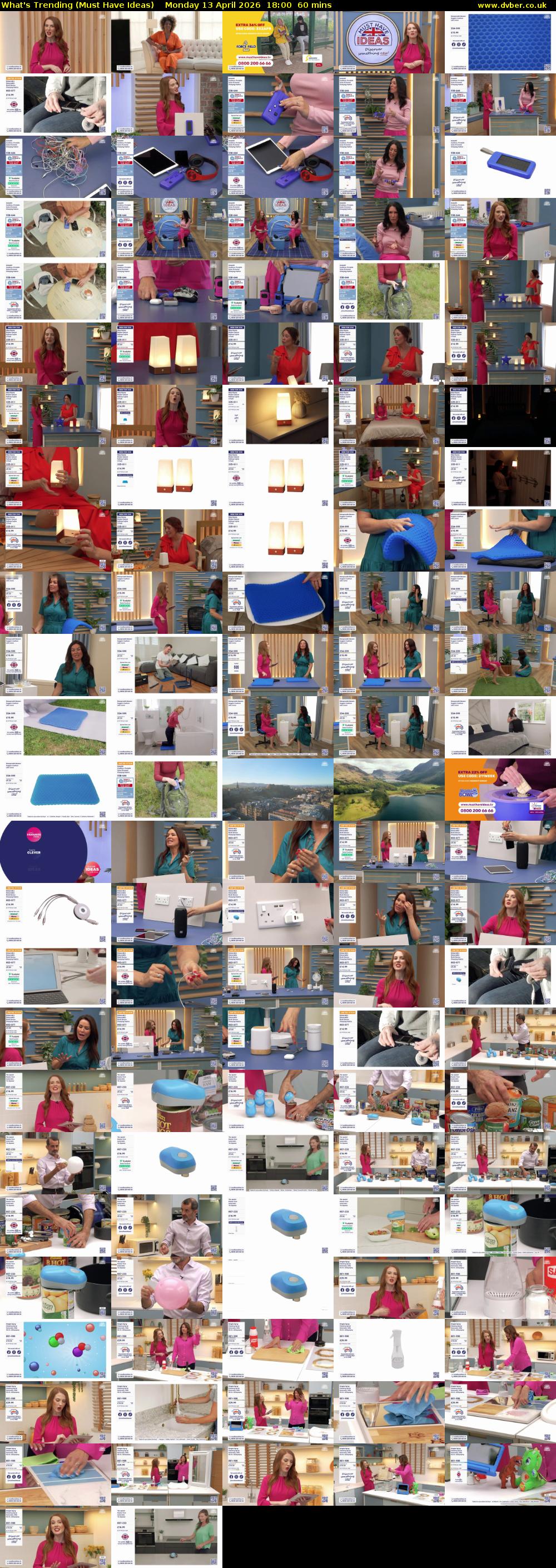 What's Trending (Must Have Ideas) Monday 13 April 2026 18:00 - 19:00