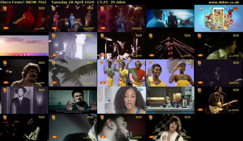 Disco Fever! (NOW 70s) Tuesday 28 April 2020 17:25 - 18:00