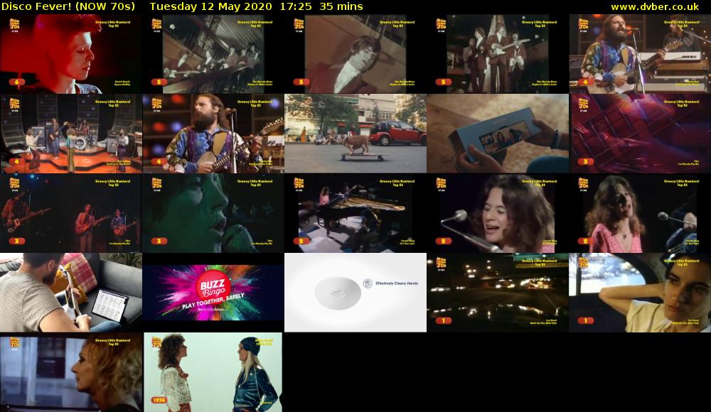 Disco Fever! (NOW 70s) Tuesday 12 May 2020 17:25 - 18:00