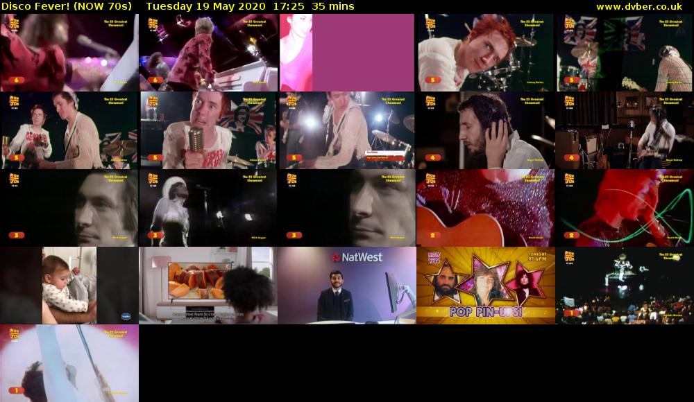Disco Fever! (NOW 70s) Tuesday 19 May 2020 17:25 - 18:00