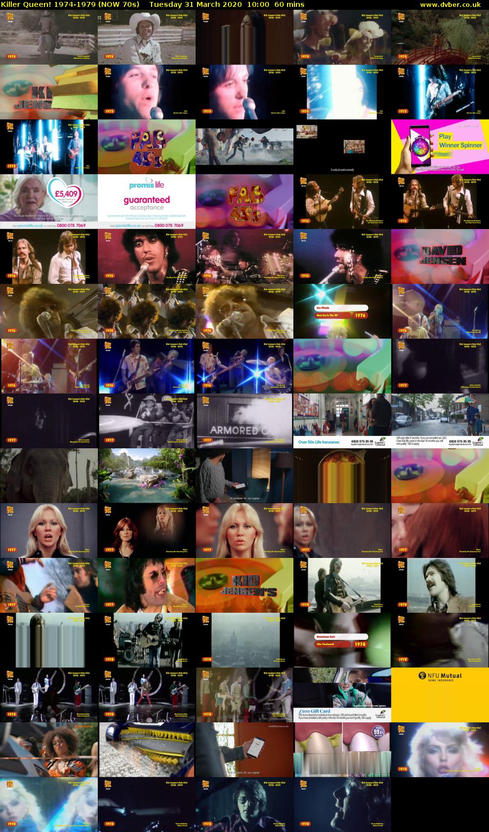 Killer Queen! 1974-1979 (NOW 70s) Tuesday 31 March 2020 10:00 - 11:00