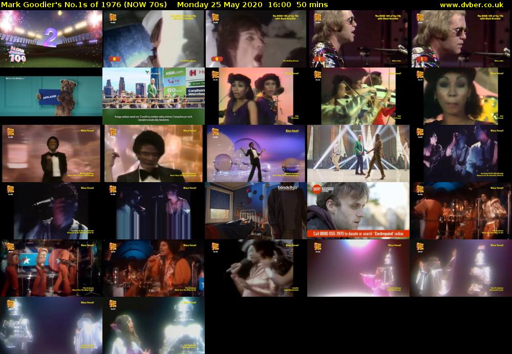 Mark Goodier's No.1s of 1976 (NOW 70s) Monday 25 May 2020 16:00 - 16:50