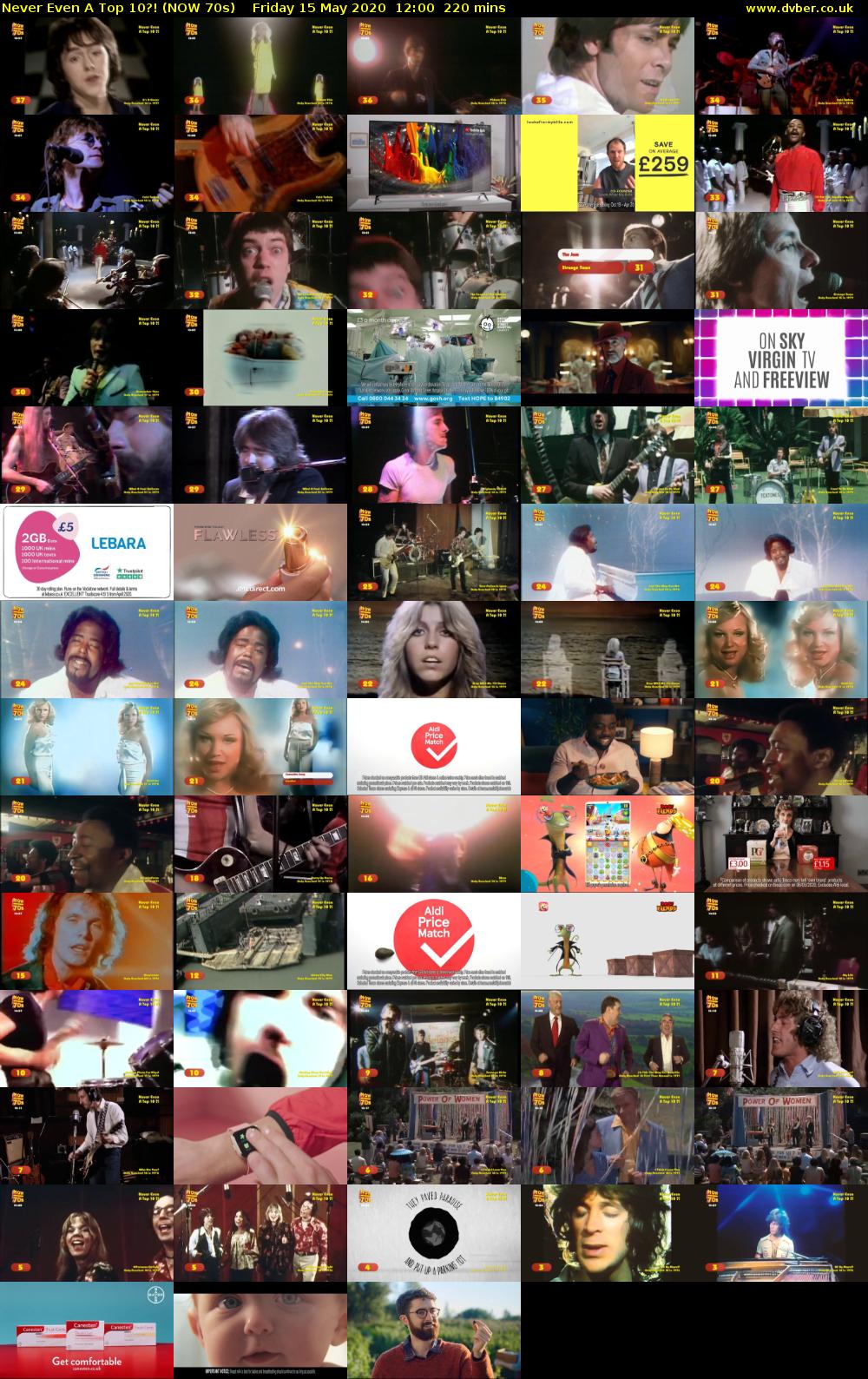 Never Even A Top 10?! (NOW 70s) Friday 15 May 2020 12:00 - 15:40