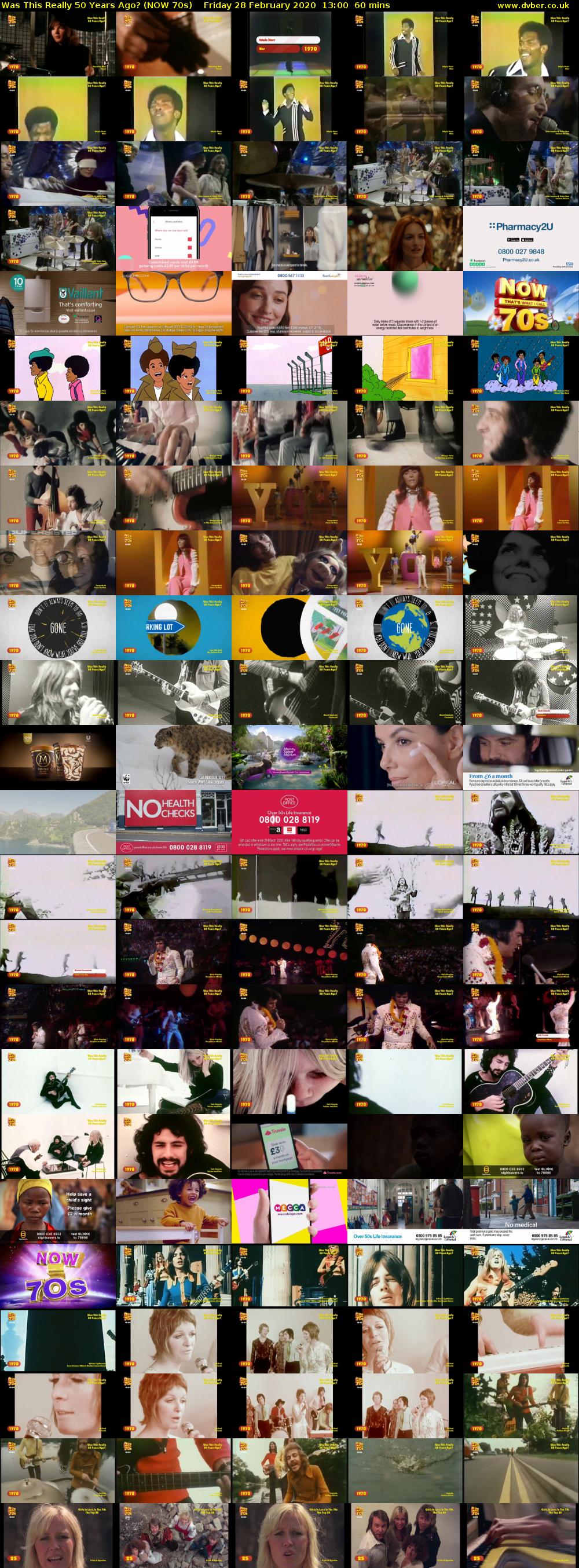 Was This Really 50 Years Ago? (NOW 70s) Friday 28 February 2020 13:00 - 14:00