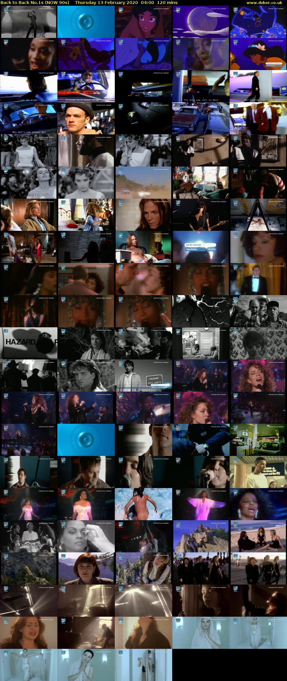 Back to Back No.1s (NOW 90s) Thursday 13 February 2020 04:00 - 06:00