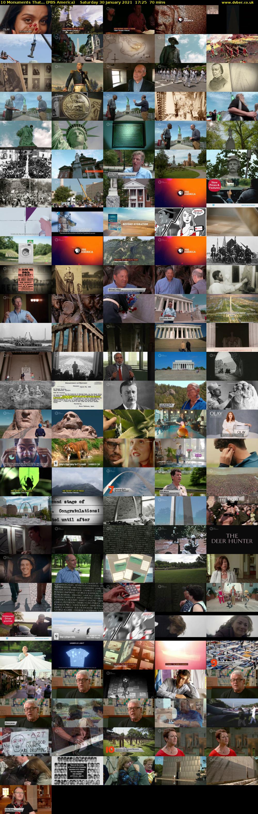 10 Monuments That... (PBS America) Saturday 30 January 2021 17:25 - 18:35