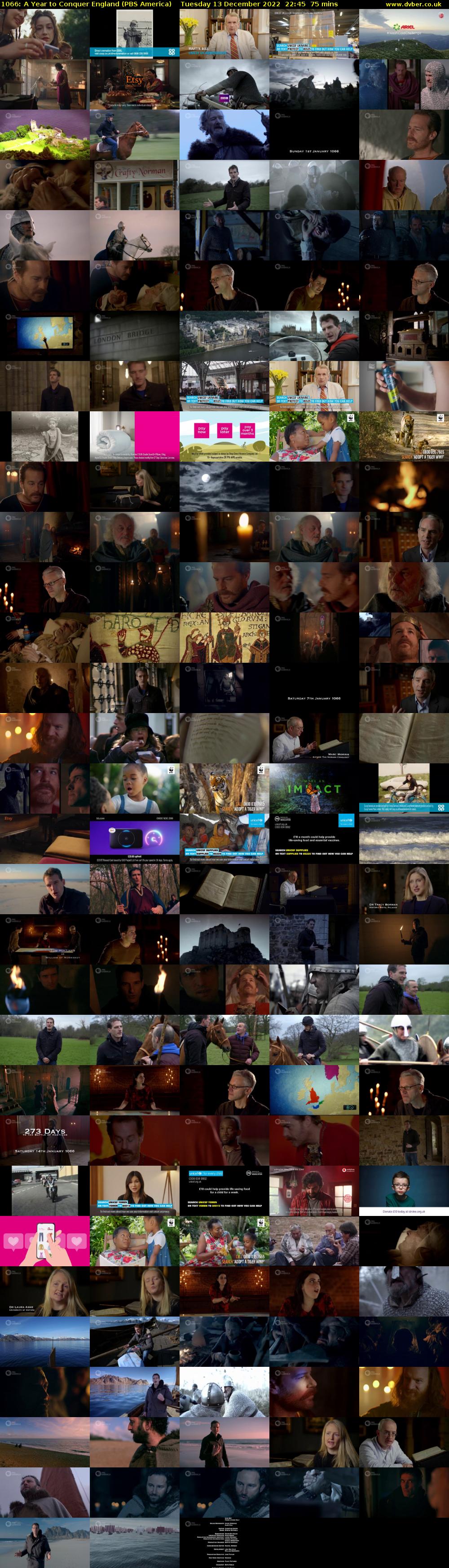 1066: A Year to Conquer England (PBS America) Tuesday 13 December 2022 22:45 - 00:00