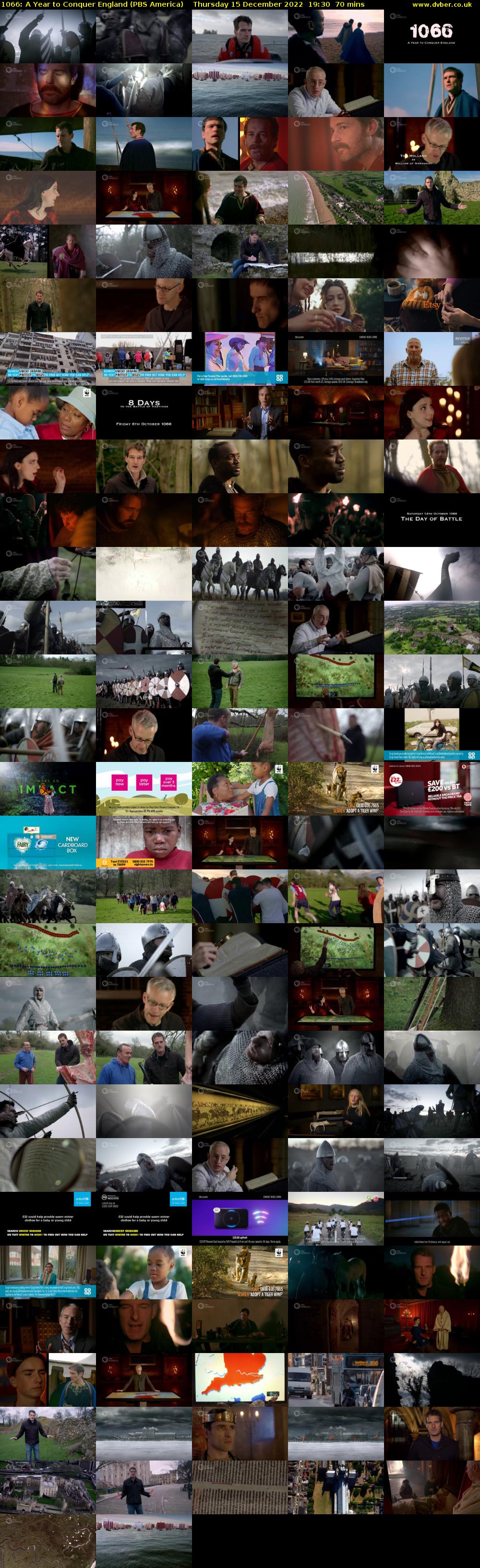 1066: A Year to Conquer England (PBS America) Thursday 15 December 2022 19:30 - 20:40