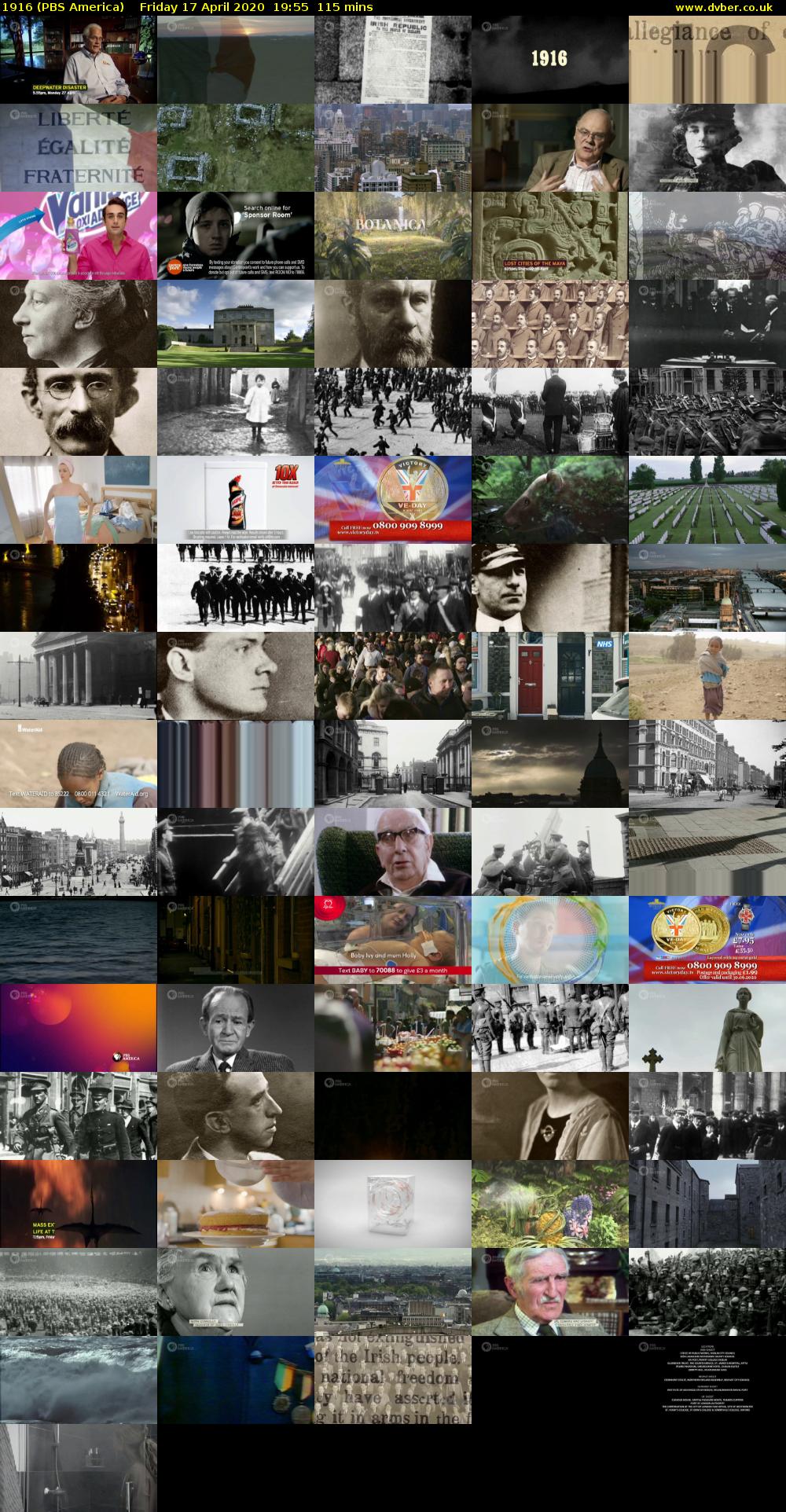 1916 (PBS America) Friday 17 April 2020 19:55 - 21:50