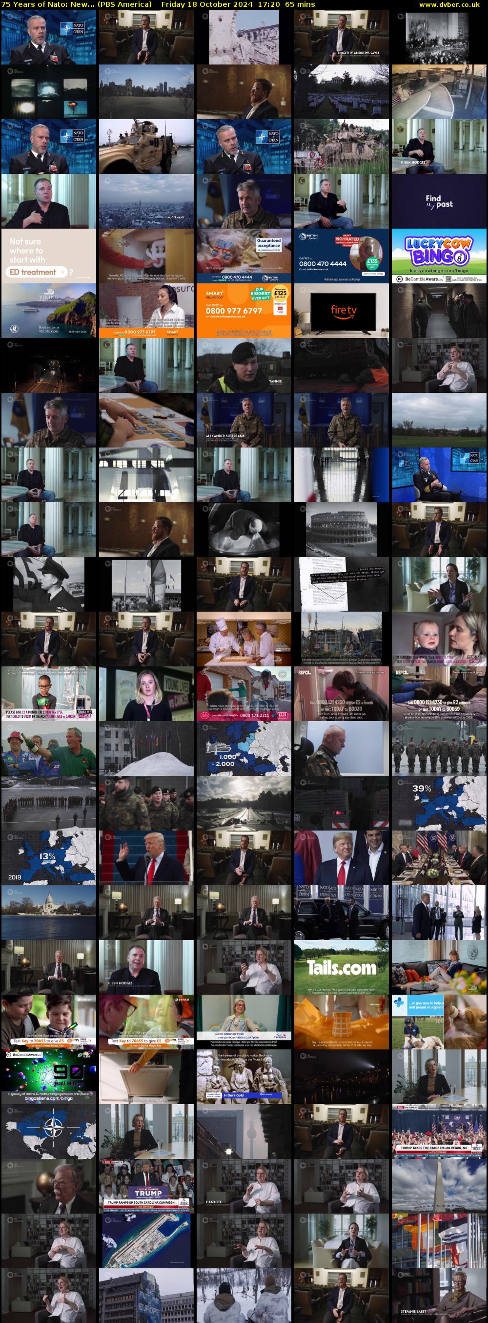 75 Years of Nato: New... (PBS America) Friday 18 October 2024 17:20 - 18:25
