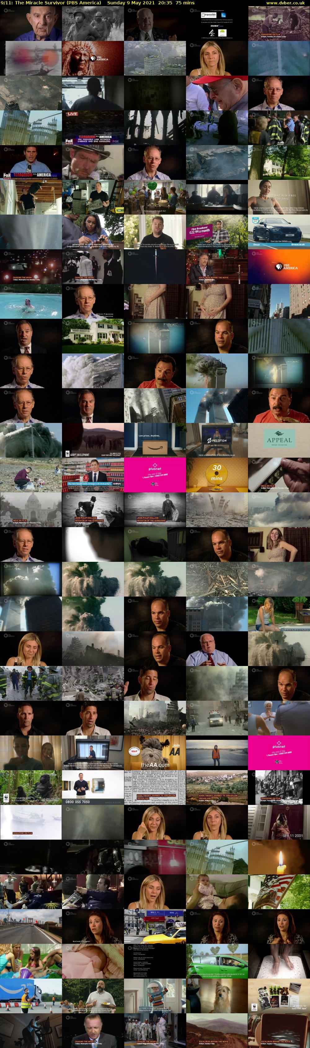 9/11: The Miracle Survivor (PBS America) Sunday 9 May 2021 20:35 - 21:50