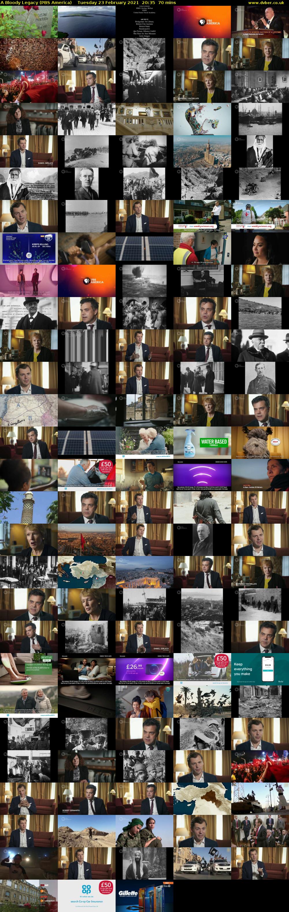 A Bloody Legacy (PBS America) Tuesday 23 February 2021 20:35 - 21:45