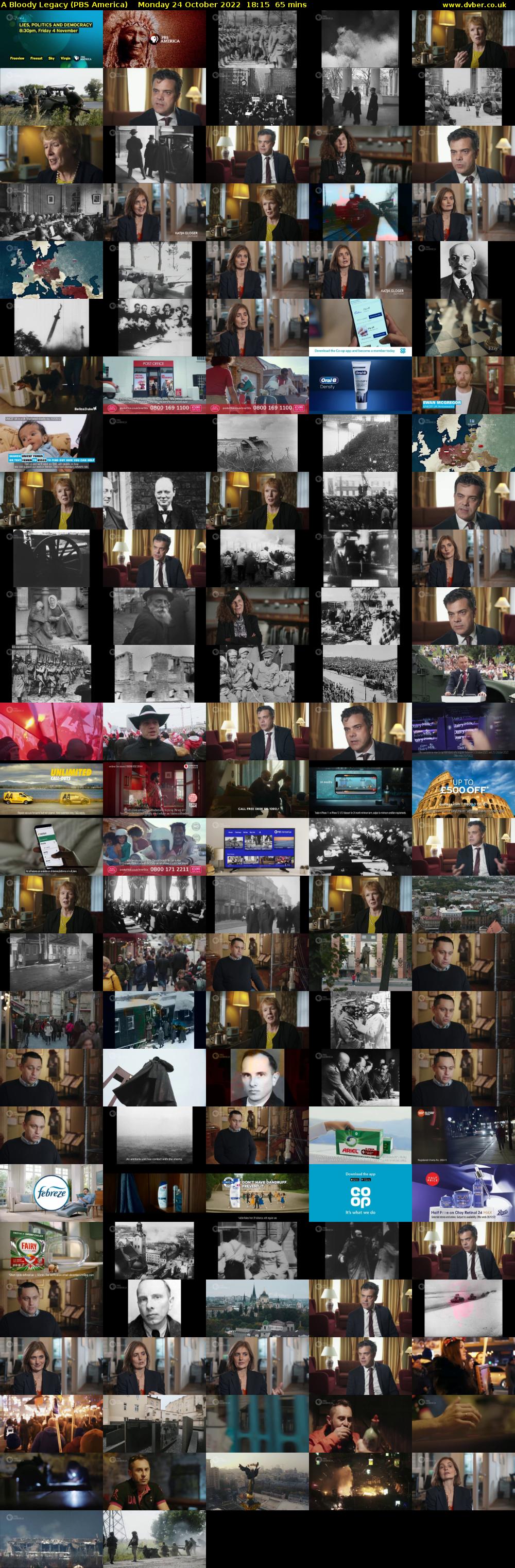 A Bloody Legacy (PBS America) Monday 24 October 2022 18:15 - 19:20