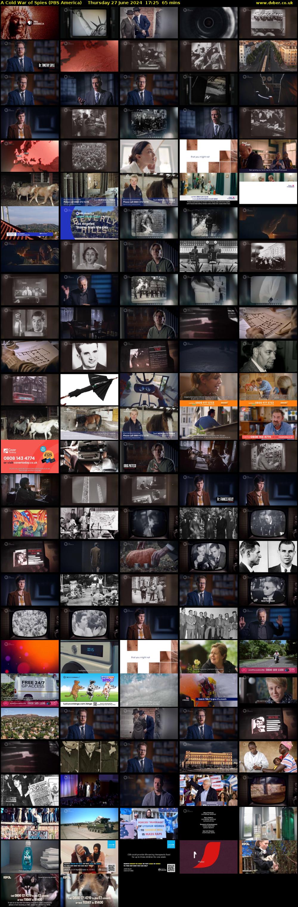 A Cold War of Spies (PBS America) Thursday 27 June 2024 17:25 - 18:30