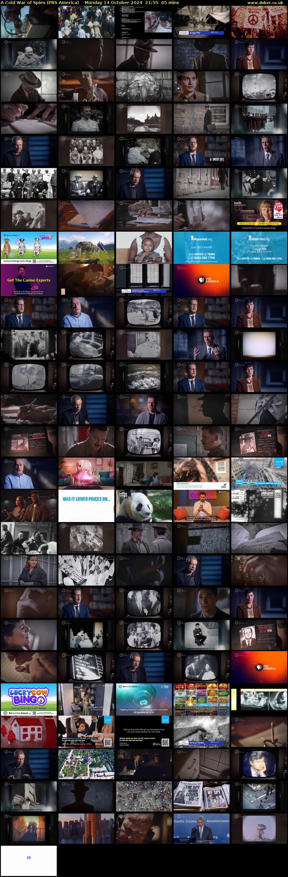 A Cold War of Spies (PBS America) Monday 14 October 2024 21:55 - 23:00