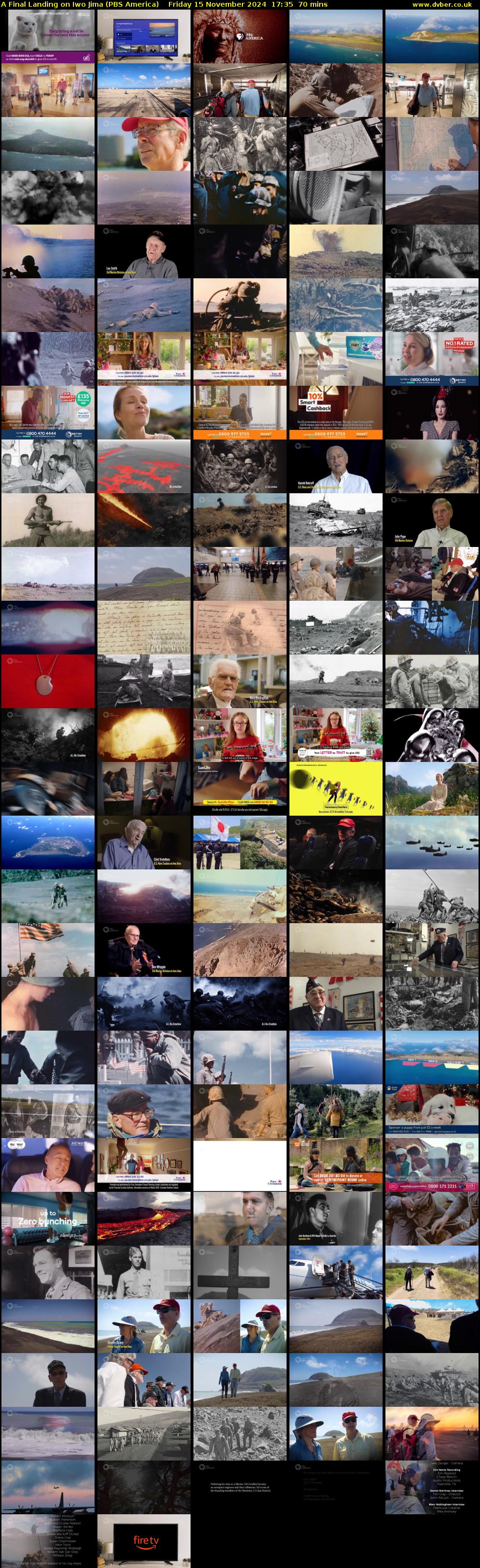 A Final Landing on Iwo Jima (PBS America) Friday 15 November 2024 17:35 - 18:45