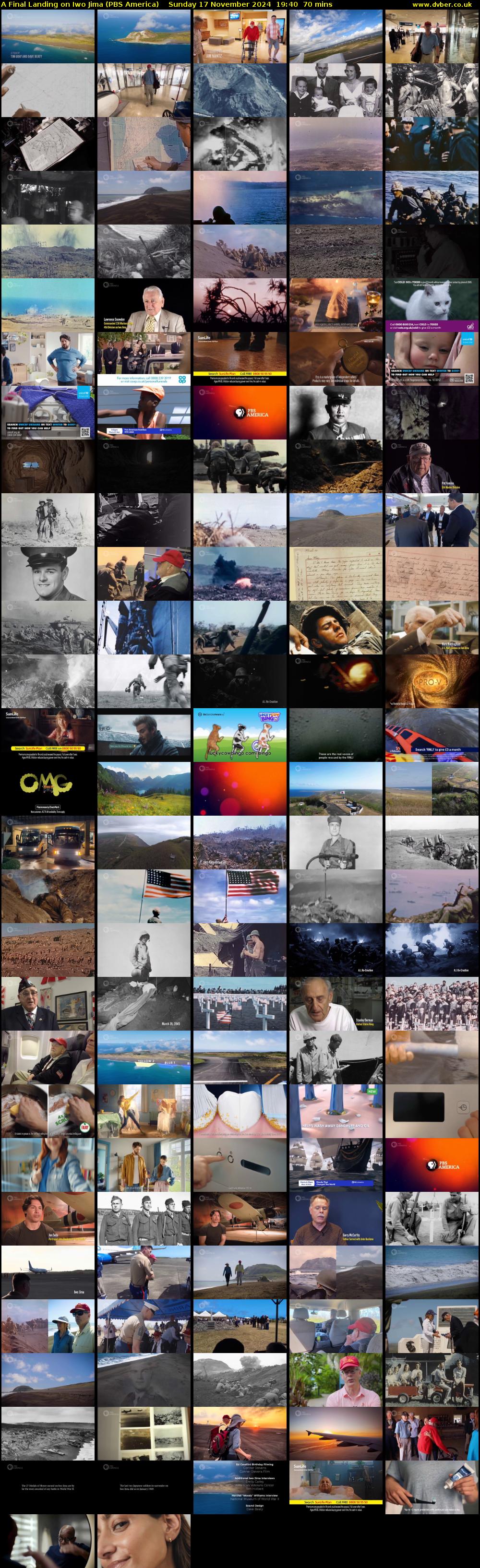 A Final Landing on Iwo Jima (PBS America) Sunday 17 November 2024 19:40 - 20:50