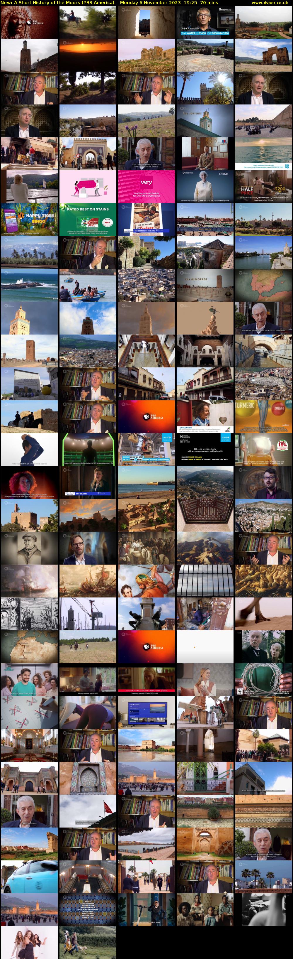 A Short History of the Moors (PBS America) Monday 6 November 2023 19:25 - 20:35