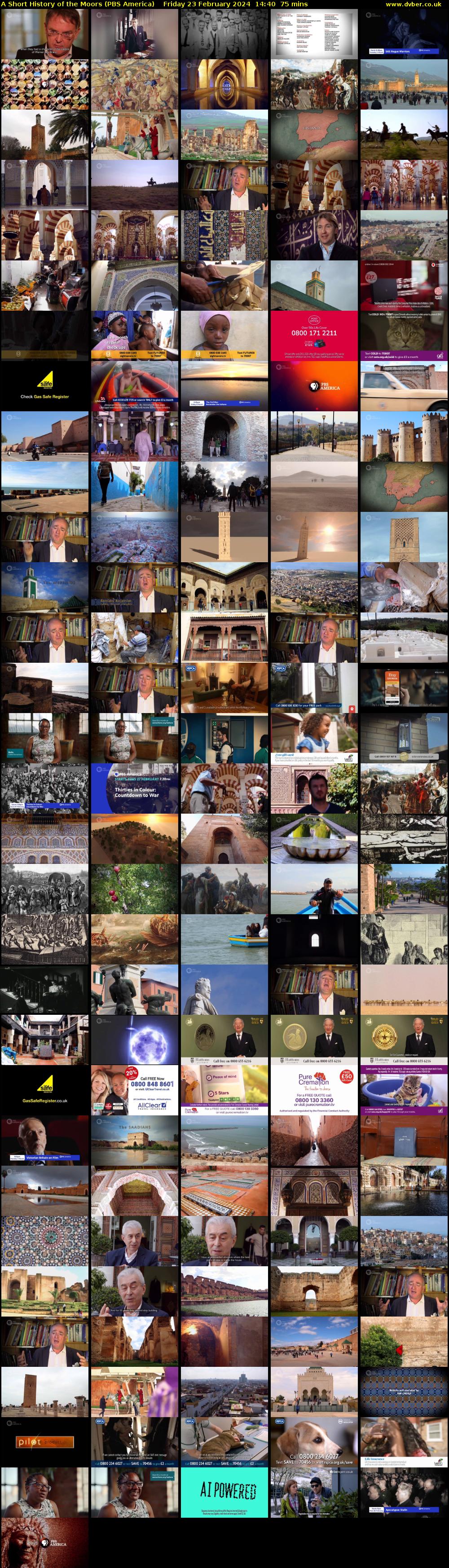 A Short History of the Moors (PBS America) Friday 23 February 2024 14:40 - 15:55