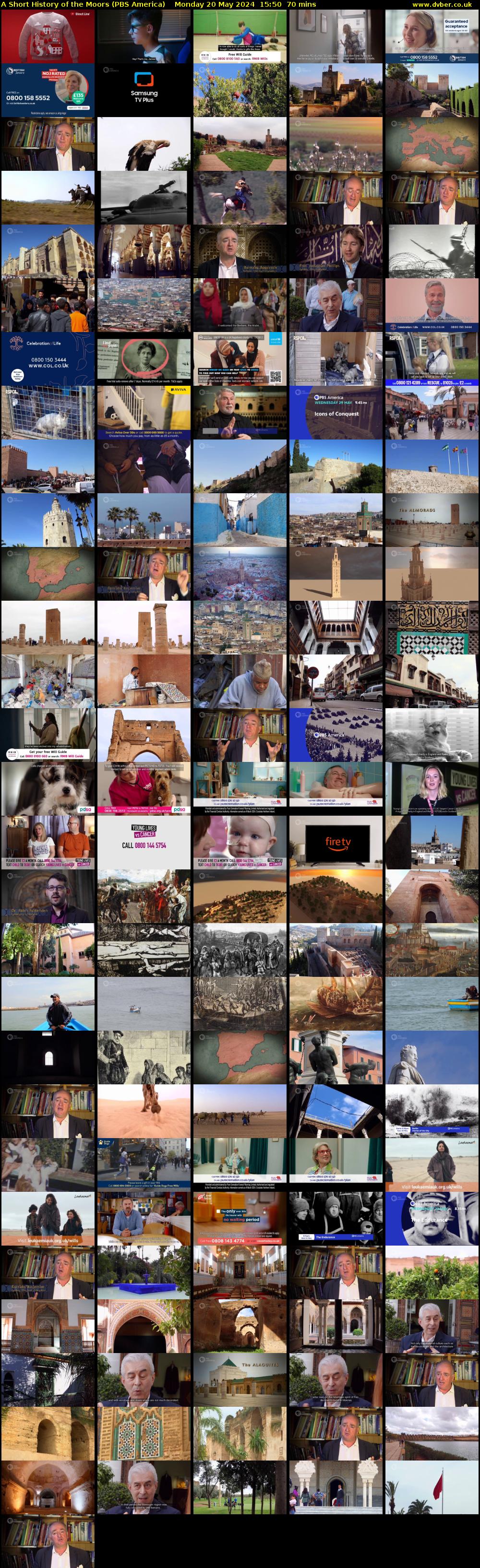 A Short History of the Moors (PBS America) Monday 20 May 2024 15:50 - 17:00