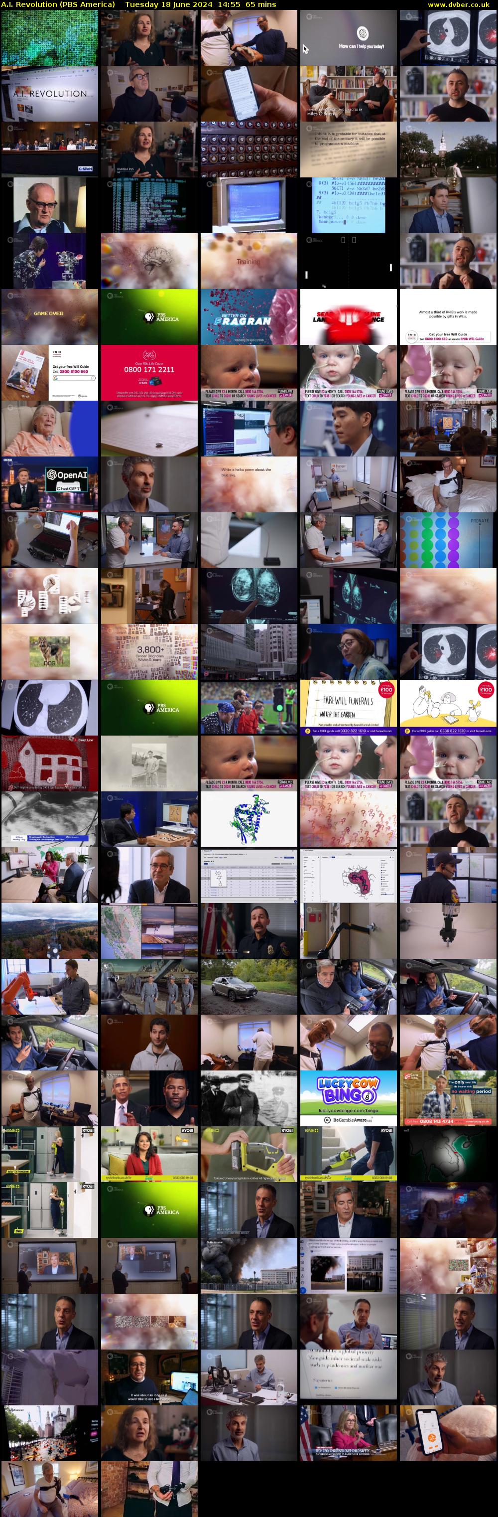 A.I. Revolution (PBS America) Tuesday 18 June 2024 14:55 - 16:00