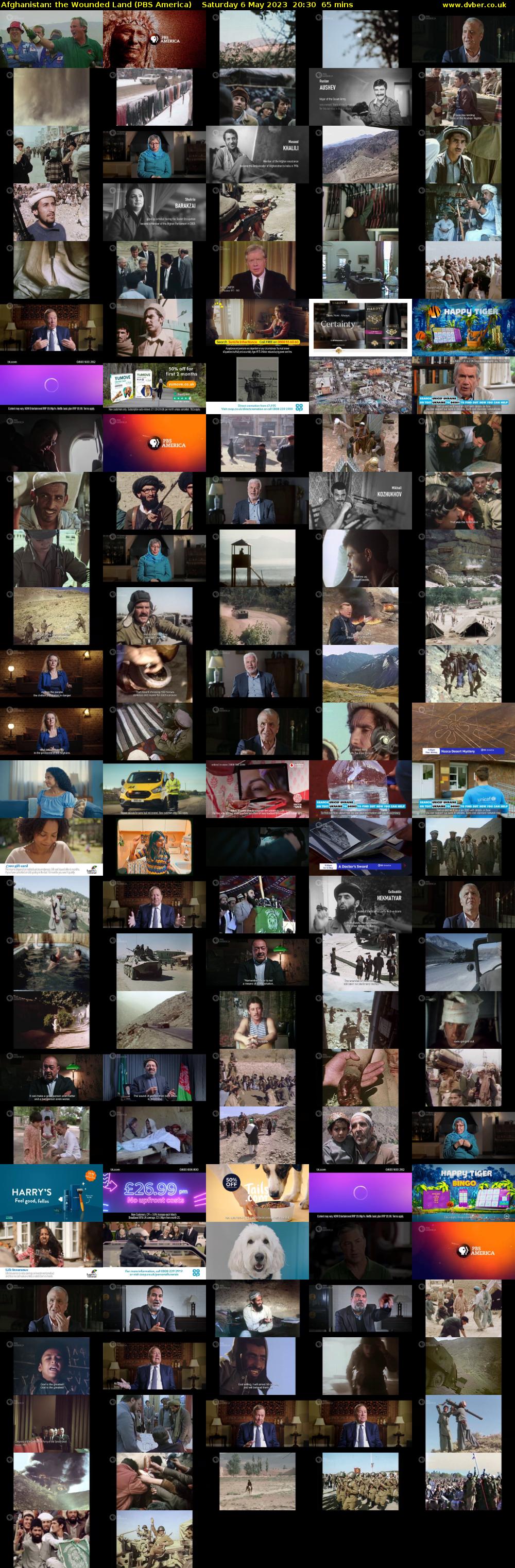 Afghanistan: The Wounded Land (PBS America) Saturday 6 May 2023 20:30 - 21:35