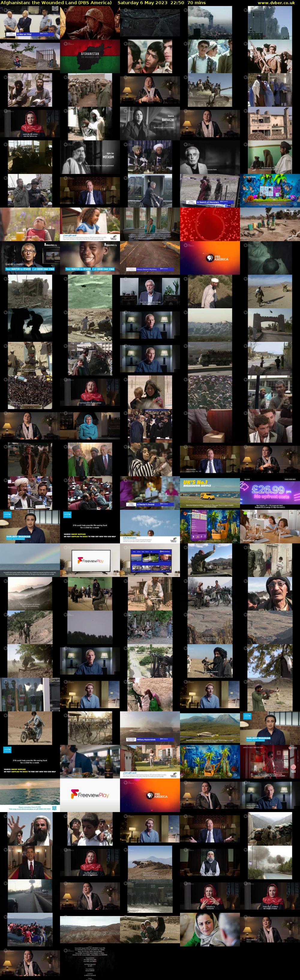 Afghanistan: The Wounded Land (PBS America) Saturday 6 May 2023 22:50 - 00:00