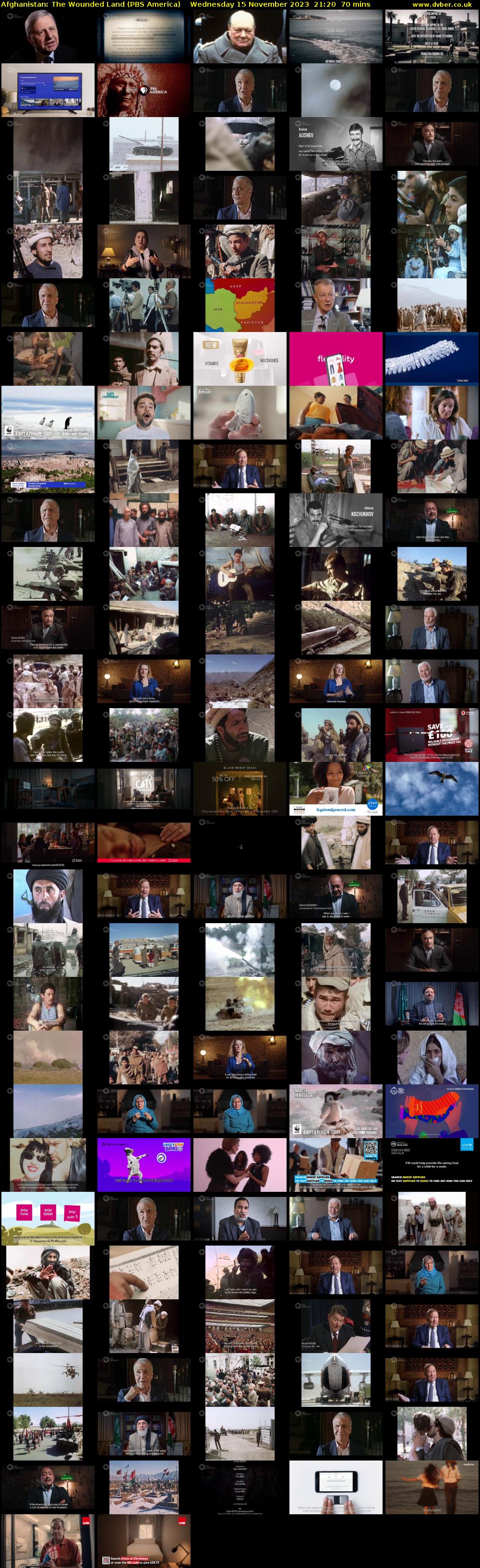 Afghanistan: The Wounded Land (PBS America) Wednesday 15 November 2023 21:20 - 22:30